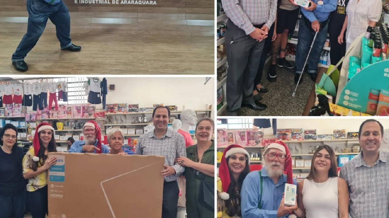 ACIA entrega prêmios da promoção de Natal 2025