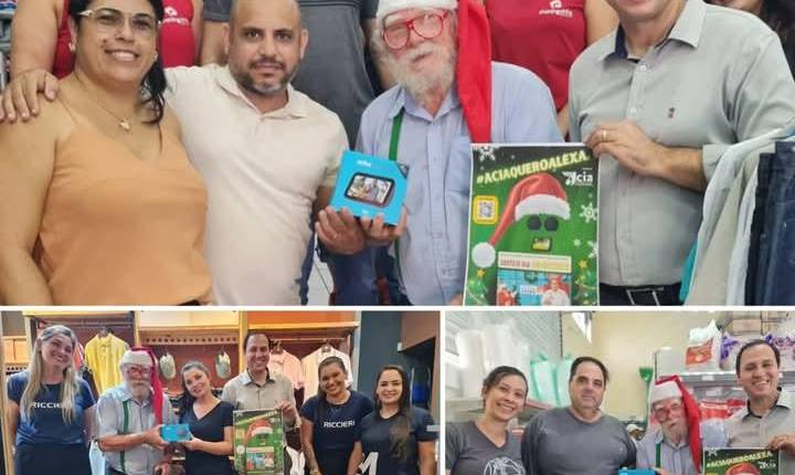 Premiados na promoção do Natal 2024 #AciaQueroAlexa