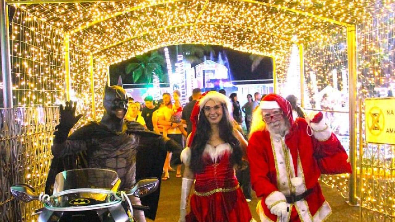 Público se encanta no Natal Iluminado do DAAE